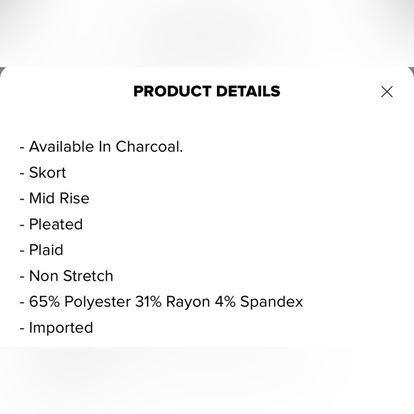 Fashion Nova Gray Pleated Mini Skirt - Picture 7 of 7